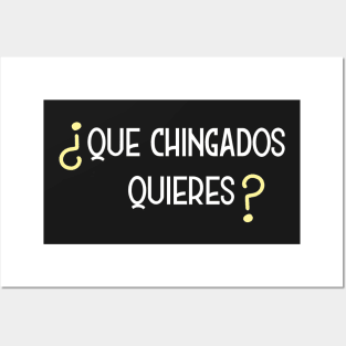 Camisa Chistosa en Espanol Funny Shirt in Spanish Posters and Art